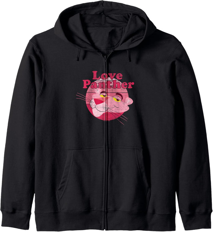 The Pink Panther Valentine's Day Love Panther Retro Kapuzenjacke