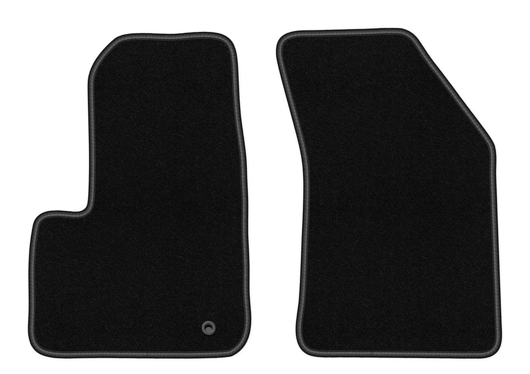 Velours Vorne Fussmatten passend für Chrysler Sebring III (2007-2010) | Qualität: Basic - Genaue Pas