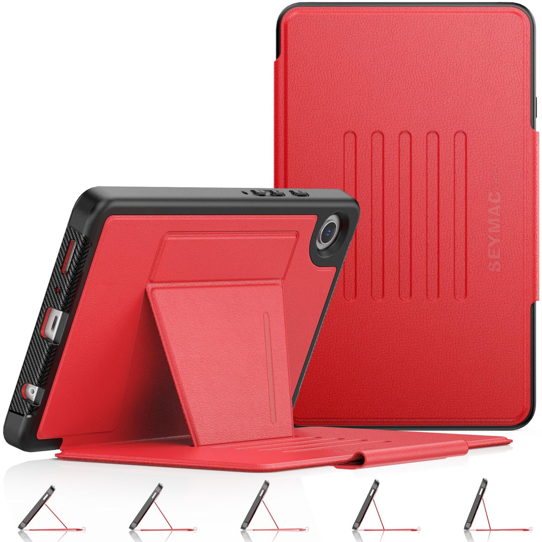 SEYMAC stock Hülle für Samsung Galaxy Tab A9 8,7 Zoll 2023 (SM-X110/X115/X117), Stossfeste Hülle mit