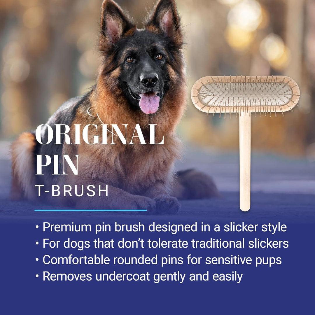 Chris Christensen T-Brush for Pets 27mm 27mm Pins, 27mm Pins