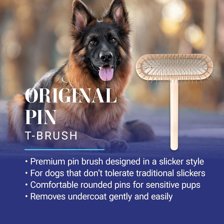 Chris Christensen T-Brush for Pets 27mm 27mm Pins, 27mm Pins