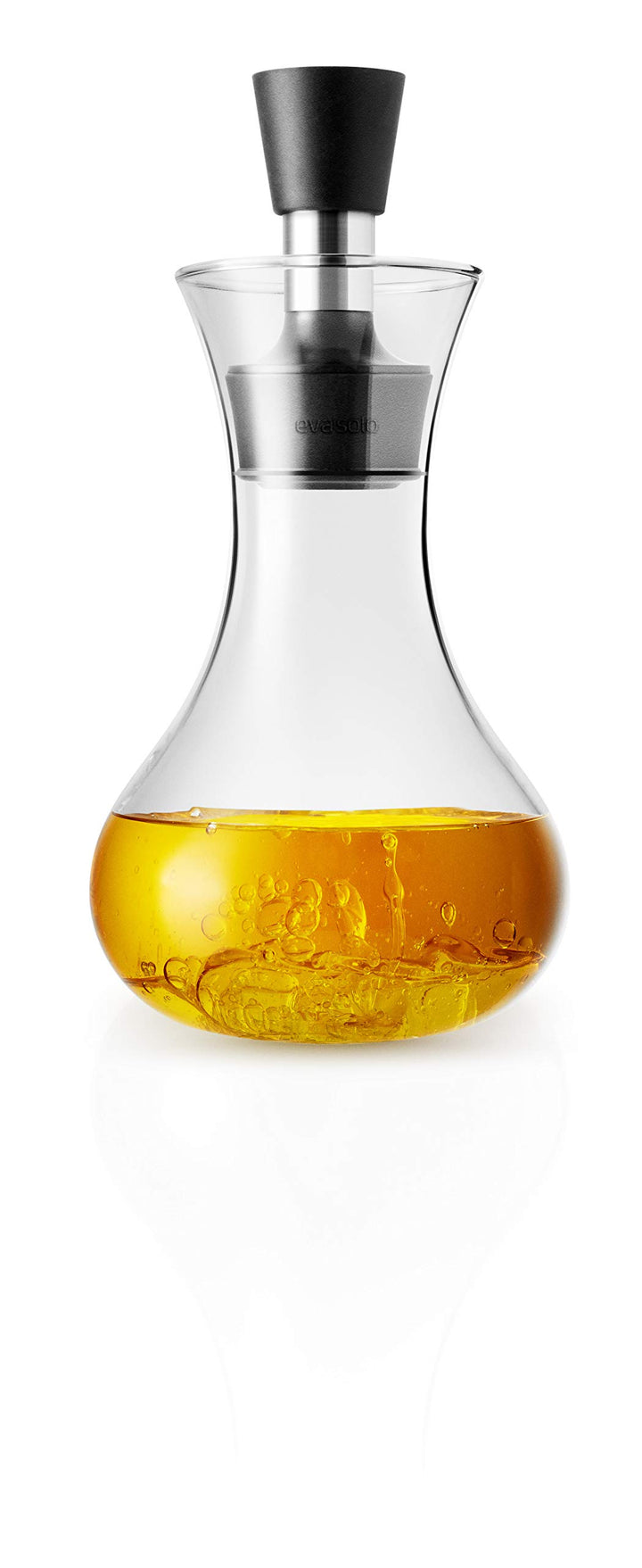 EVA SOLO | Dressing-Shaker | Tropffrei | 0,25 Liter | Ausgussdeckel | Transparent/Schwarz [Energiekl