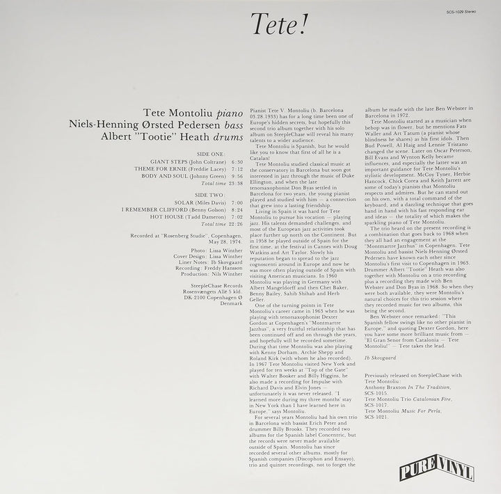 Tete, Vinyl