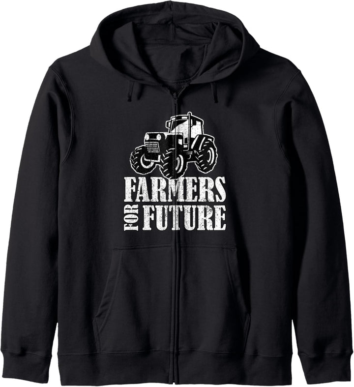 Farmers for Future Demonstration Bauern Demo Landwirt Kapuzenjacke