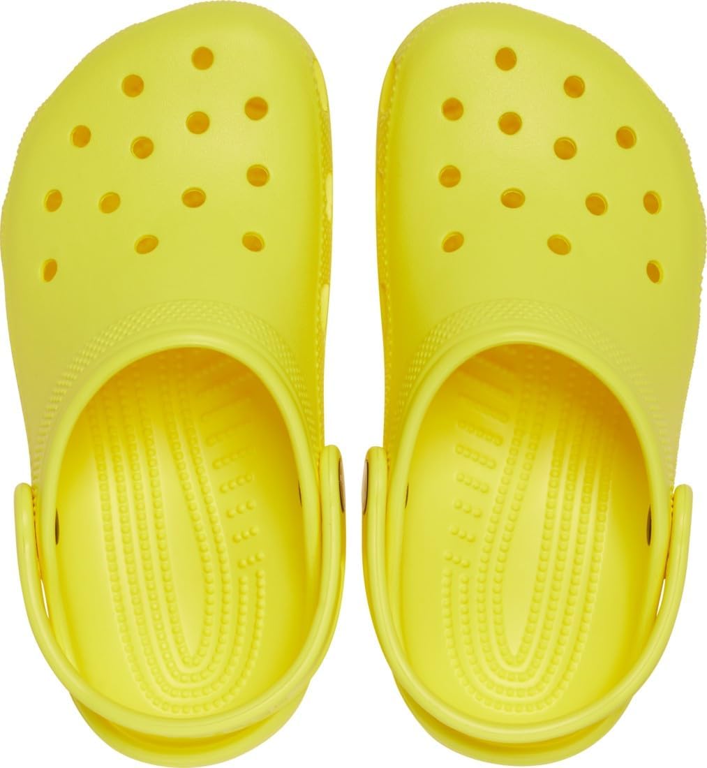 Crocs Unisex Kinder Classic Clog KHolzschuh 28/29 EU Cyber Yellow, 28/29 EU Cyber Yellow