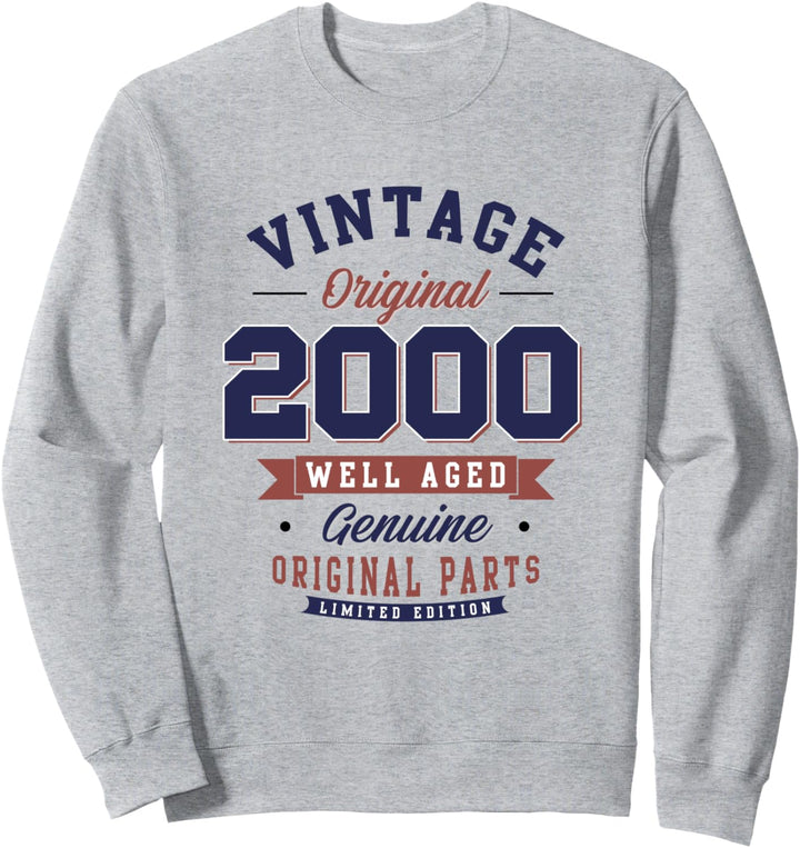 21. Geburtstagsgeschenk Vintage 2000 Im Alter von 21 Jahren Sweatshirt