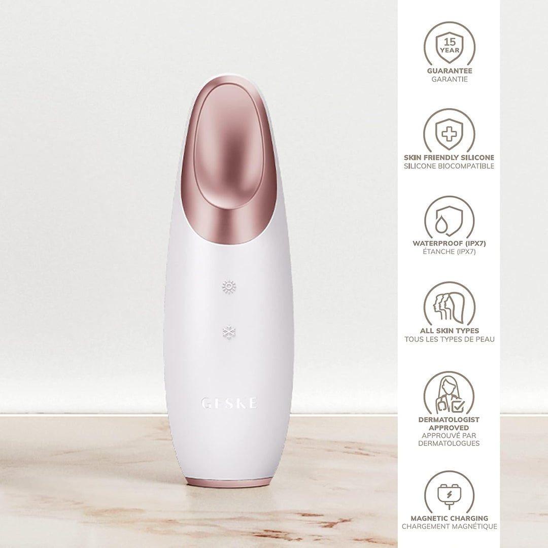 GESKE | Warm & Cool Eye-Energizer 6 in 1 inkl. De-Puffing Eye-Serum | SmartAppGuided All-In-One Auge