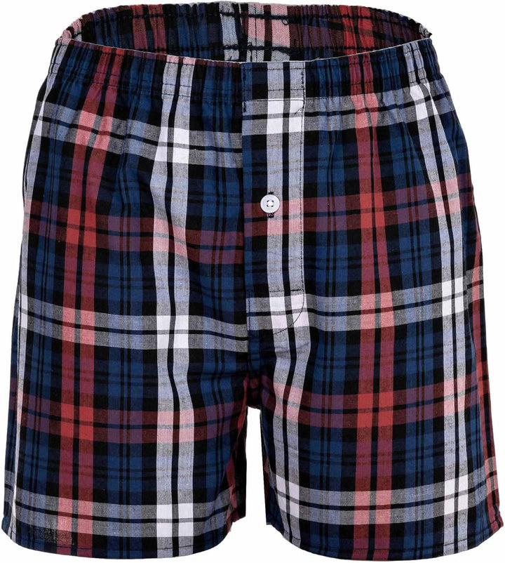 YOURBASICS Kinder Web-Boxer, 7er Pack - American Boxer-Shorts, Gemustert, Spar-Pack 188 Mix1, 188 Mi