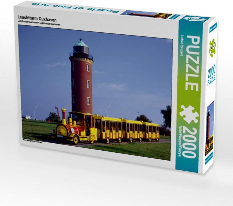 CALVENDO Puzzle Leuchtturm Cuxhaven 2000 Teile Lege-Grösse 90 x 67 cm Foto-Puzzle Bild von Lothar Re