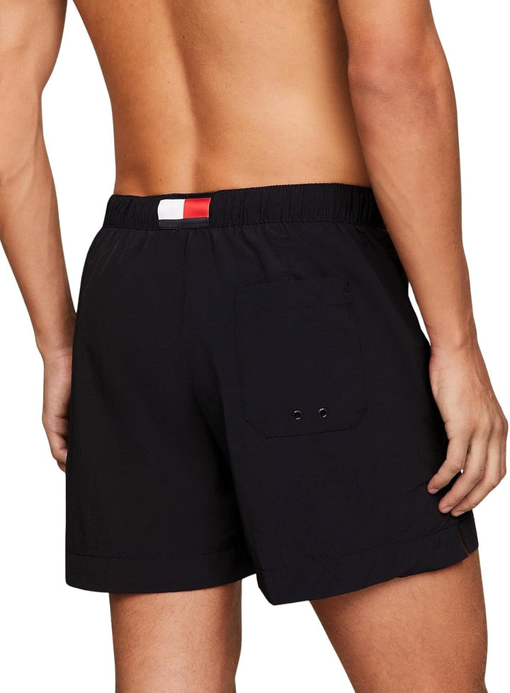 Tommy Hilfiger Herren Badeshorts Medium Drawstring Mittellang S Desert Sky, S Desert Sky