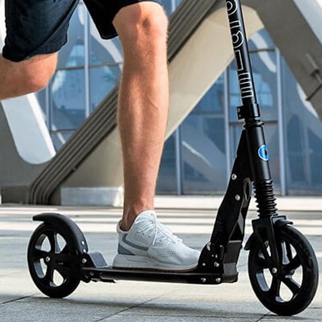 2 Stück 200mm Scooter Rollen, City-Scooter Ersatzräder Räder mit ABEC-9 Lager, Anti-Rutsch Roller Rä