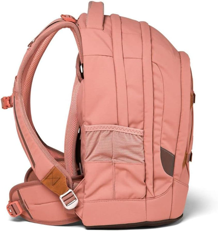 satch Pack Schulrucksack Set 3tlg. mit Sporttasche und Schlamperbox Nordic Coral, Nordic Coral