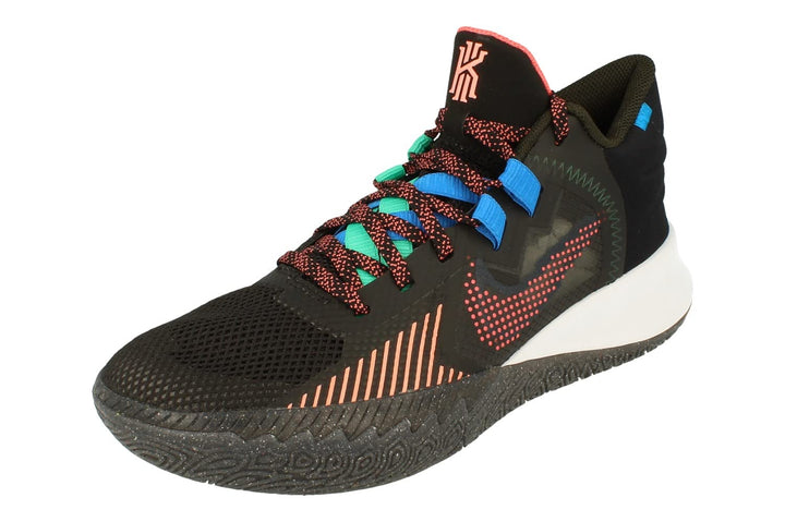 Nike Unisex Flytrap 4 Basketball Schuhe 43 EU Schwarz Alarming Sequoia, 43 EU Black Alarming Sequoia