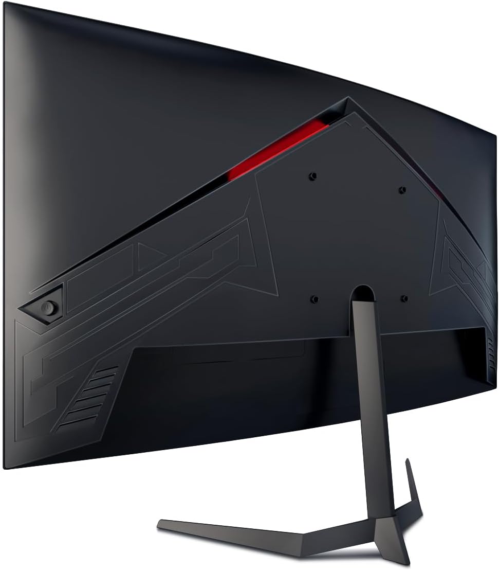 LC-POWER 24 Zoll FHD Gaming Monitor 165Hz 1920x1080, 1500R, FreeSync, HDR Ready, DP&amp;HDMI,1ms, LC-M24