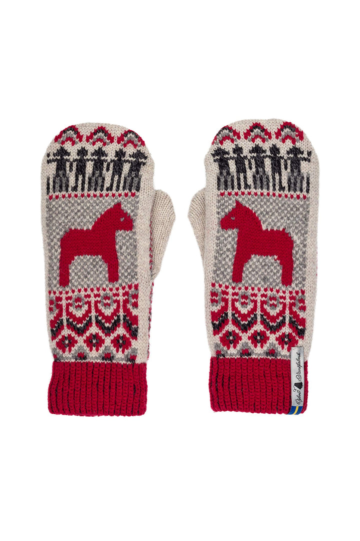 ÖJBRO VANTFABRIK Fäustlinge 4 Lagen 100% Merinowolle versch. Modelle, Grösse S-L (6-11) Handschuhe S