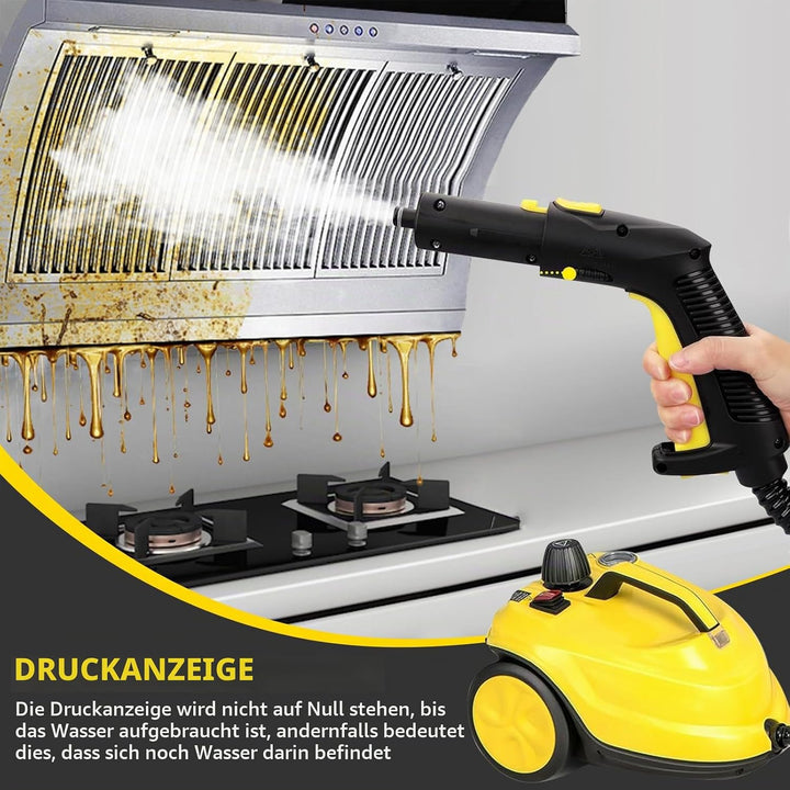 Dampfreiniger 2000W, Dampfdruck 5 Bar, Mehrzweck Dampfreiniger, Dampfreiniger Handgerät, Flächenleis
