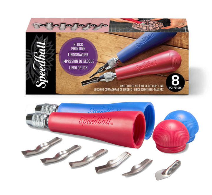 Unbekannt Speedball Assortment Linoleum Cutter Assorted Sortiert, Assorted Sortiert