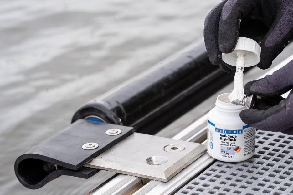 WEICON Anti-Seize High-Tech Montagepaste 1 kg Schutz gegen Korrosion, Verschleiss und Festfressen |