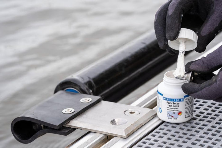 WEICON Anti-Seize High-Tech Montagepaste 1 kg Schutz gegen Korrosion, Verschleiss und Festfressen |