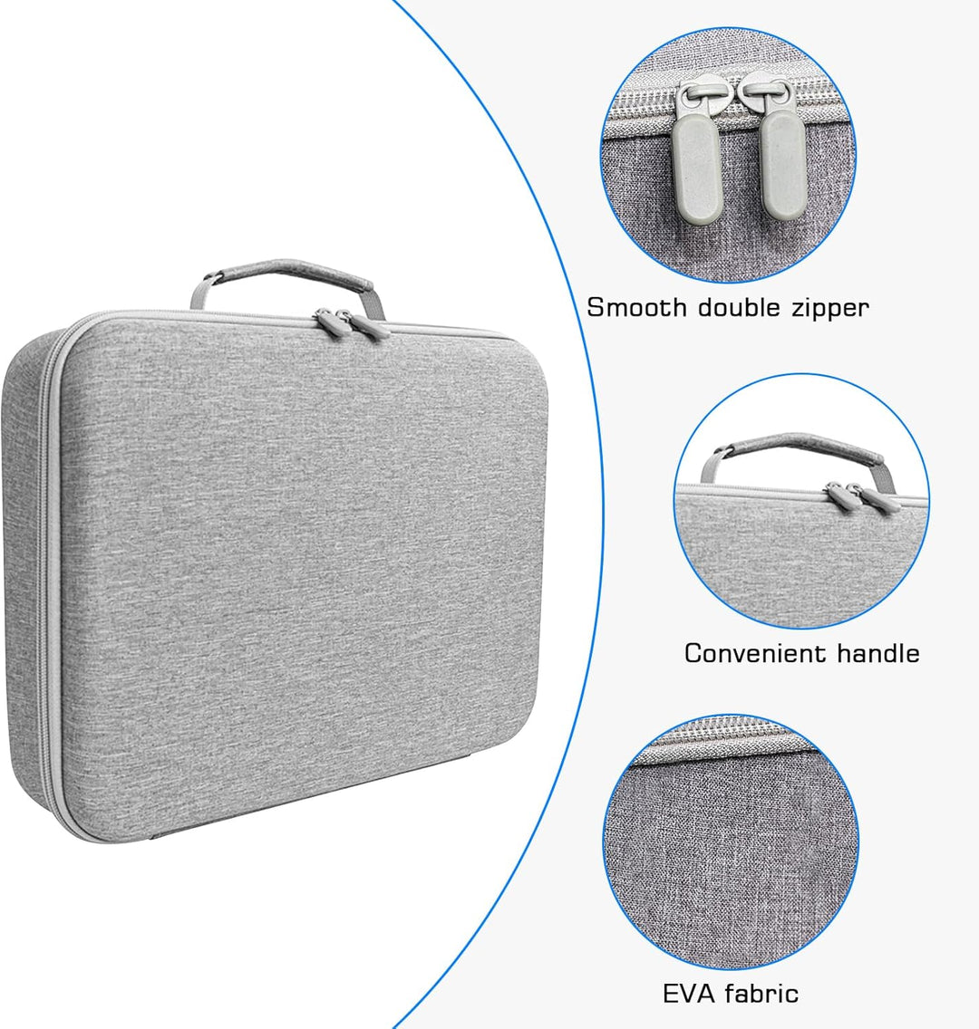 Tasche kompatibel mit Ecovacs Mini Fensterroboter, Koffer für Fensterroboter(37x26x8cm), mit Doppelt