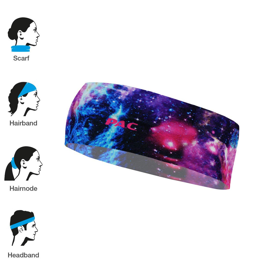 P.A.C. Slim Headband - Funktionsstirnband, Schweissband, Outdoortuch, nahtloses Stirnband, Sport Hea
