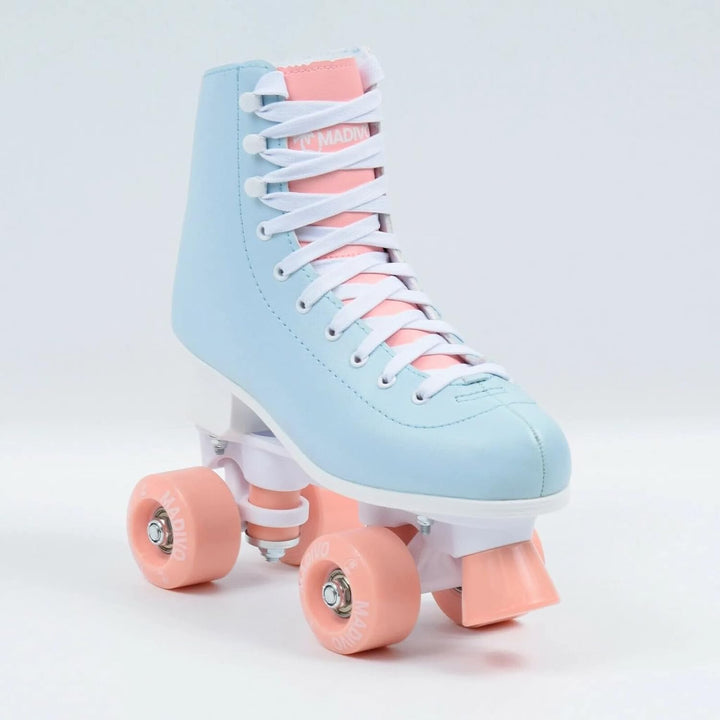 MADIVO Pastel Damen Klassische Retro Rollschuhe | ABEC-7 Kugellager | Mädchen Roller Skates Inliner