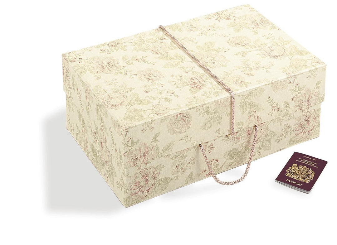 Hochzeitskleid Reisebox ANTIQUE PINK DESIGN (55 cm x 35 cm x 20 cm), MAXI für Flugreisen, Anforderun