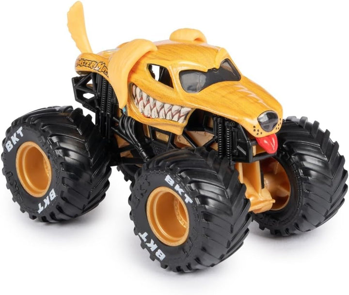 Monster Jam 2023 Spin Master 1:64 Diecast Truck Serie 31 Ruff Crowd Monster Mutt Golden