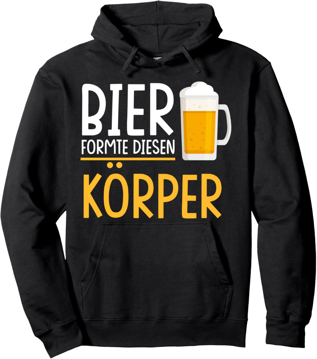 Bier Formte Diesen Körper Biertrinker Mallorca Party Pullover Hoodie