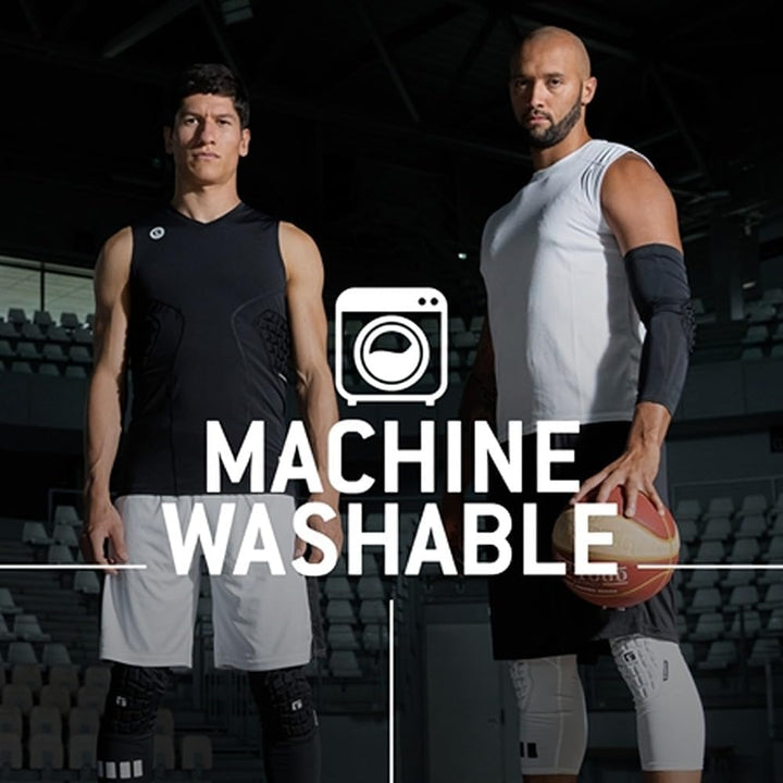 G-Form Padded Pro Team Basketball Sleeve - Arm Sleeves für Männer und Frauen L-XL Schwarz, L-XL Schw