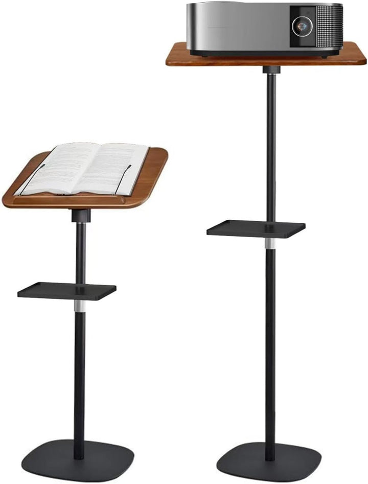 AUORUSI Vielseitig Buchständer,Höhenverstellbarer 50-130 cm,mit Stabilem Bodenständer,Geeignet als r