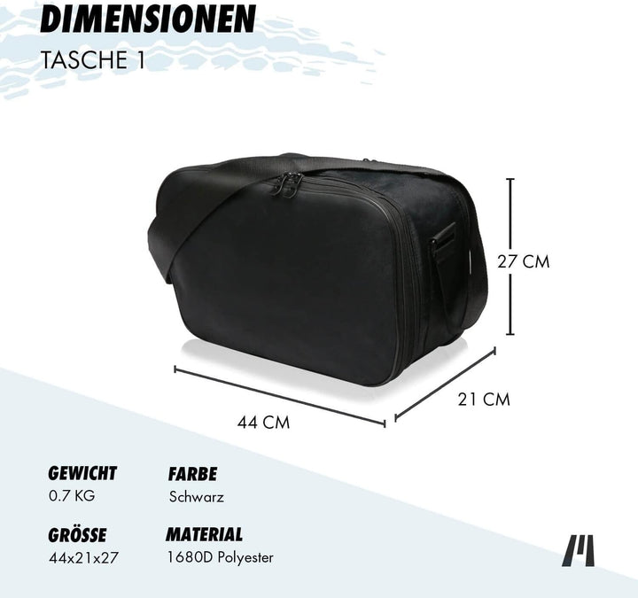 Motorradkoffer Innentaschen für Touring Seiten-Koffer BMW R850R R850RT R1100R R1100RS R1100RT R1100S