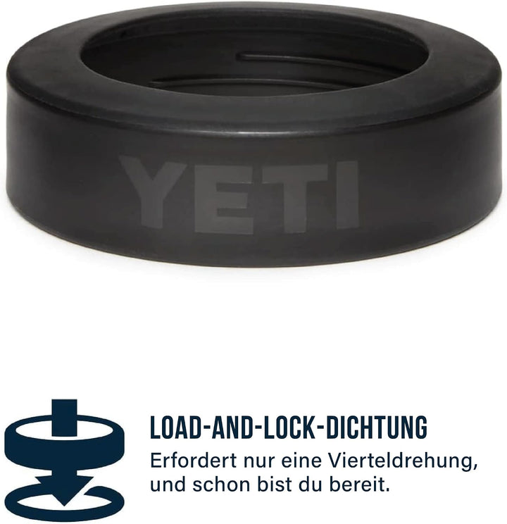 YETI Rambler Colster, Stainless Steel Can Insulator, Black, 12 oz (330 ml) Black 330 ml, Black 330 m