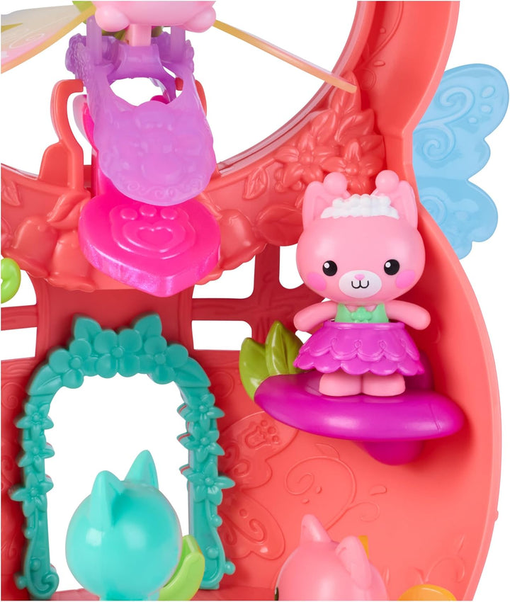 Gabby’s Dollhouse – Fairylandia - Flutter Fairy Spielset mit 12 Teilen, besonderem Flutter-Ring, Acc
