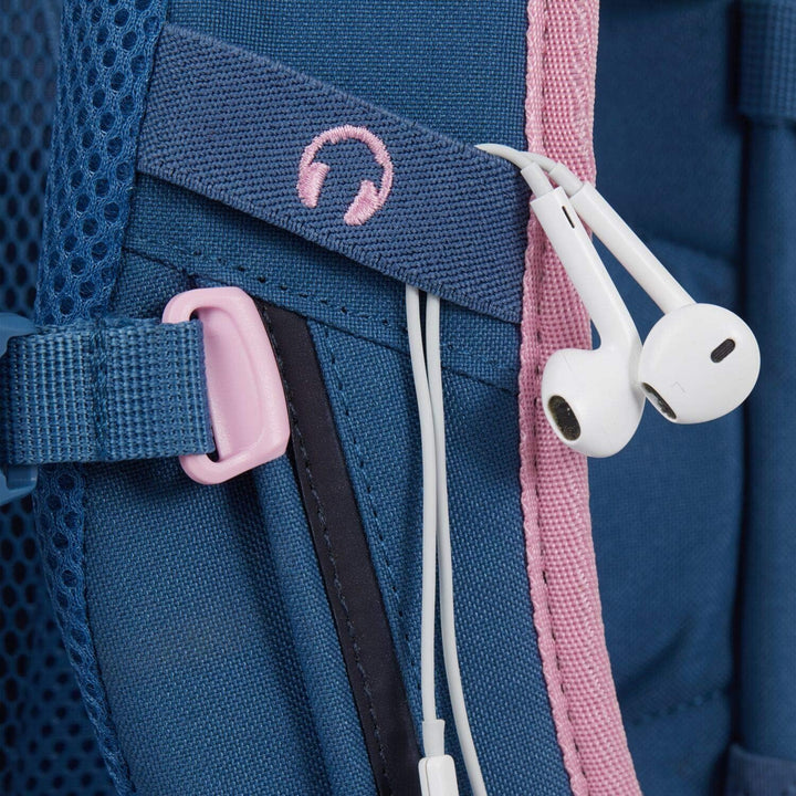 Satch Pack Deep Rose Schulrucksack Set 3tlg.