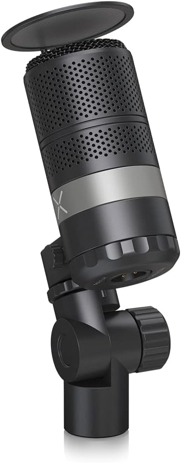 TC Helicon GoXLR MIC Dynamisches Broadcast-Mikrofon mit integriertem Popfilter