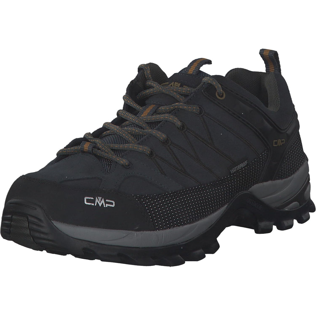 CMP Herren Rigel Low Shoes Wp Trekking-Schuhe 39 EU Antracite Arabica, 39 EU Antracite Arabica
