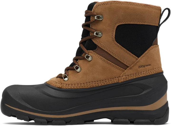 Sorel Buxton Lace Waterproof wasserdichte Winterstiefel für Herren, Braun (Delta x Black), 40 EU 42.