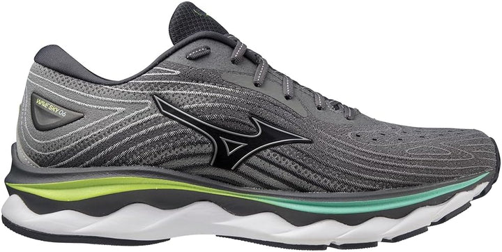 Mizuno Herren Wave Sky 6Laufschuh 42 EU Quiet Shade Silver, 42 EU Quiet Shade Silver