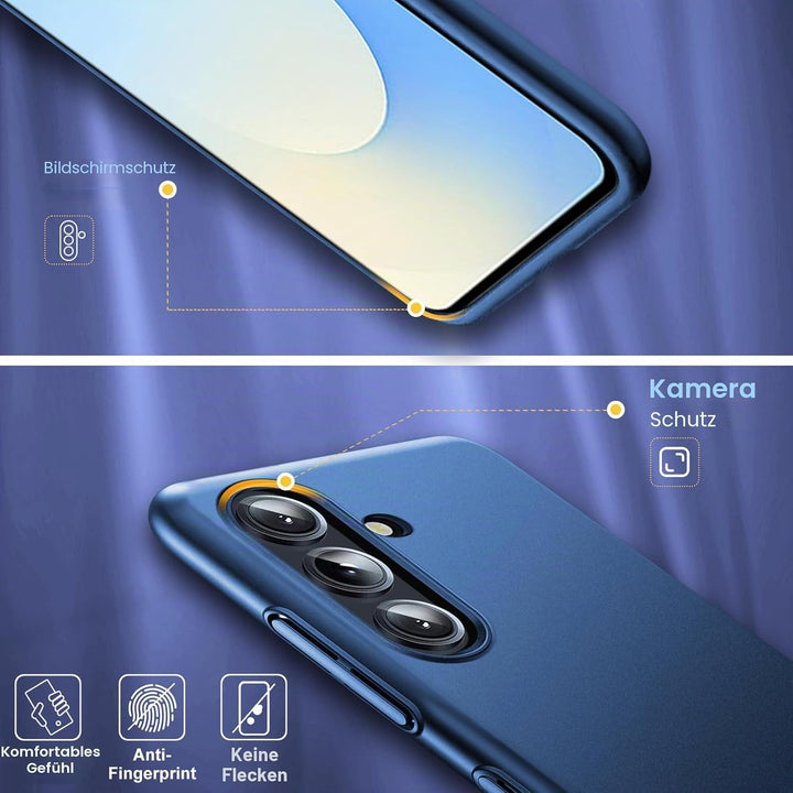 sqgylgl Ultra Dünn Hülle für Samsung Galaxy S25 FE 5G, Extrem Dünn Matte Finish S25 FE Handyhülle PC