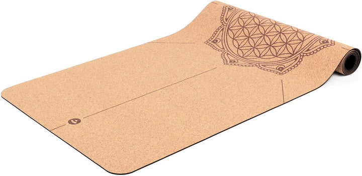 bodhi Yogamatte Kork | 4 mm | 100% Nachhaltig &amp; Ökologisch | Hohe Rutschfestigkeit | Yoga Matte aus