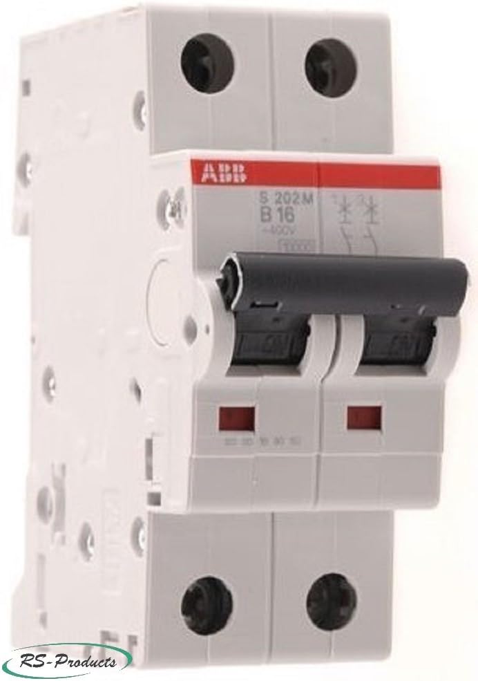 ABB 2 cds272001r0165 – int. aut. s202 m-b16 2P 16 A B 15 KA