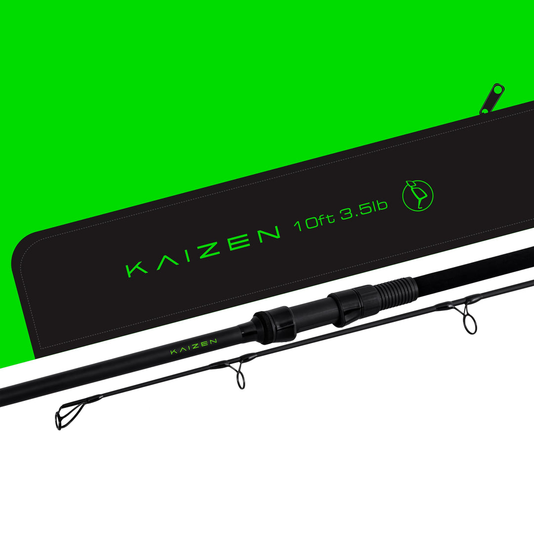 Korda Kaizen Green Karpfenangelruten – Grosse Auswahl an Grössen und Leistungsoptionen, hohe Leistun