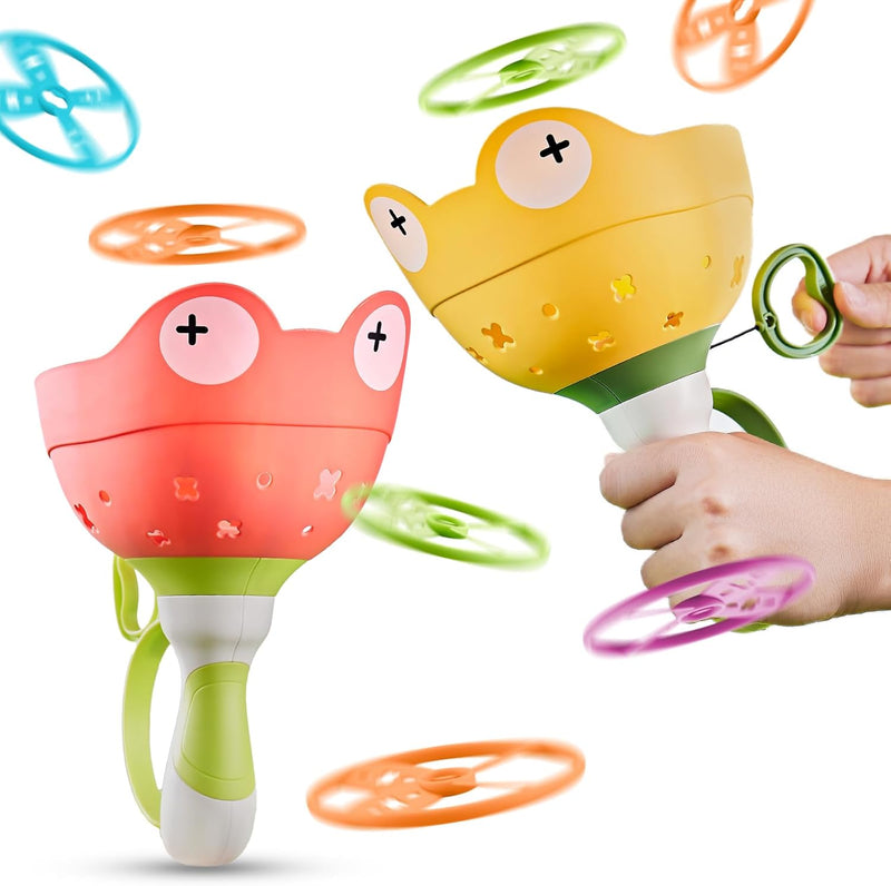 Outdoor Spielzeug Kinder Ab 4 5 6 7 8, Gartenspielzeug FüR Kinder Ab 4-8 Jahre, 2 Packs & 24 Discs F