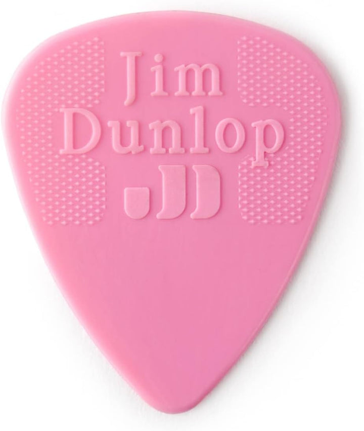 Jim Dunlop Fat Mike Custom Nylon 0.60mm pick 24 pack, Natural, ADU 44R060FM