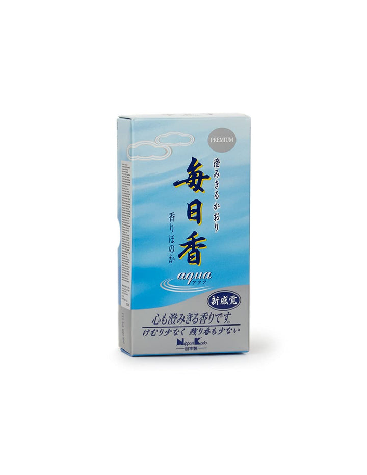 nippon kodo Japanische Räucherstäbchen Aqua Mainichikoh Raucharm Grosspackung 230 Stück