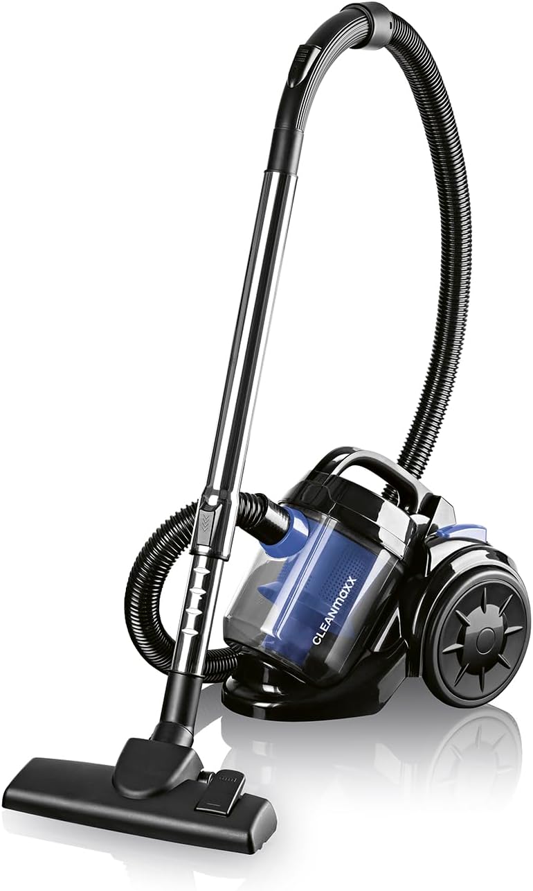CLEANmaxx Multi-Zyklonstaubsauger | Leicht & Beutellos | 6,5 m Aktionsradius | Spezialdüsen-Set | EP