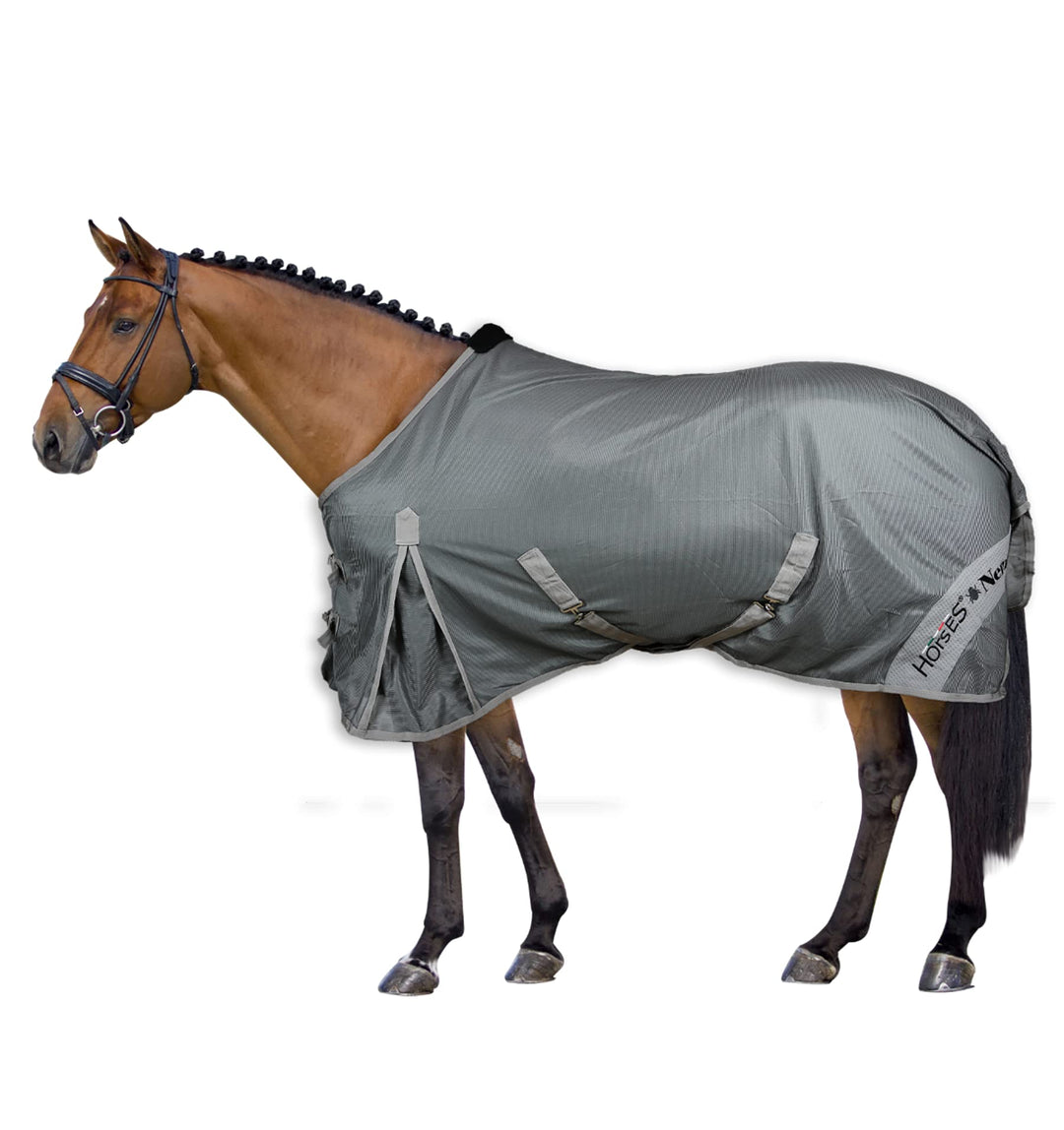 Horses, Fliegendecke Nemesis aus Netzmaterial, Hervorragend Verarbeitete Decke, Nützlich zum Schutz
