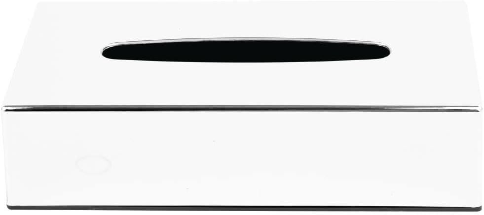 Bolero CF121 Chromierte rechteckige Papiertuch-Box, 61 x 254 x 139 mm