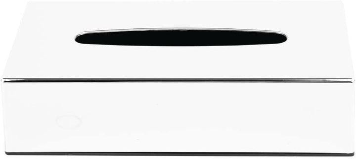 Bolero CF121 Chromierte rechteckige Papiertuch-Box, 61 x 254 x 139 mm